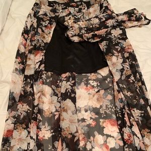 Floral skirt